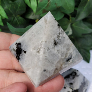 Rainbow Moonstone Pyramid