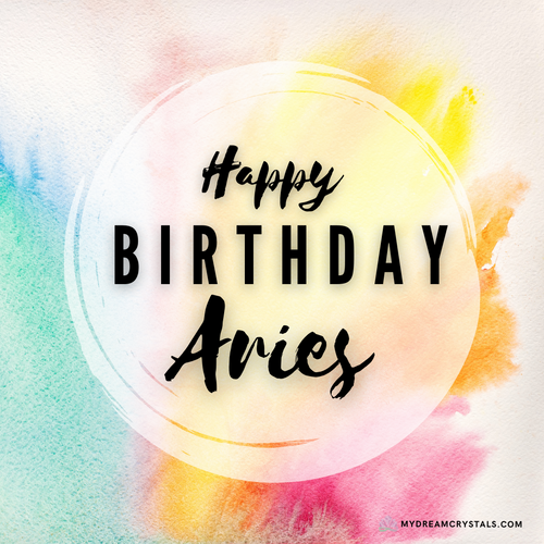 Happy Birthday Aries - The Leader of the Pack! 