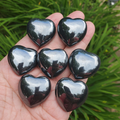 Hematite Hearts