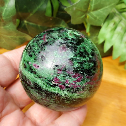 Ruby Zoisite Spheres