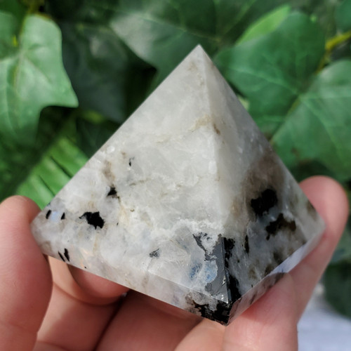 Rainbow Moonstone Pyramid