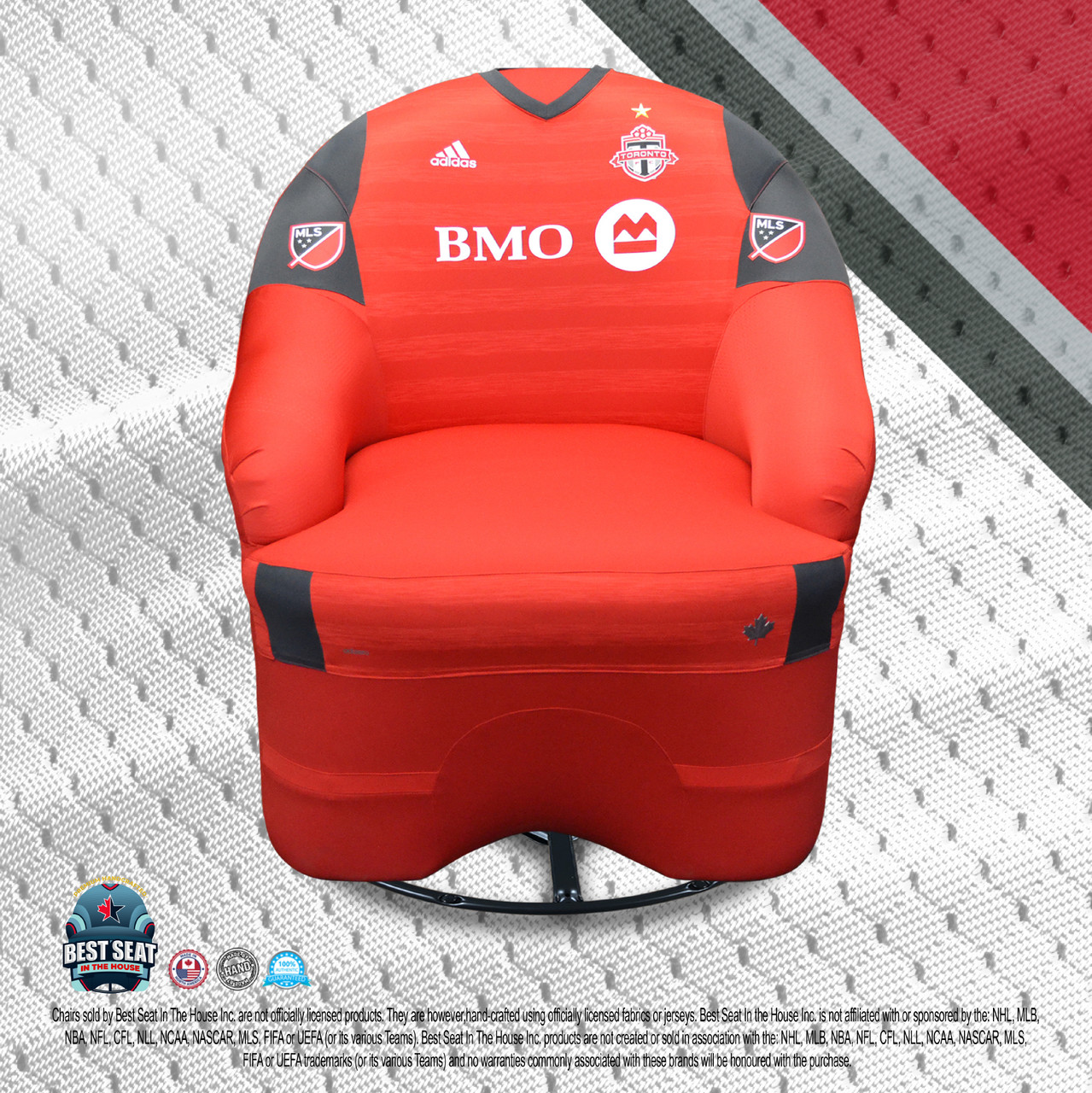 The Toronto Blue Jays Customizable Jersey Chair - Best Seat In The