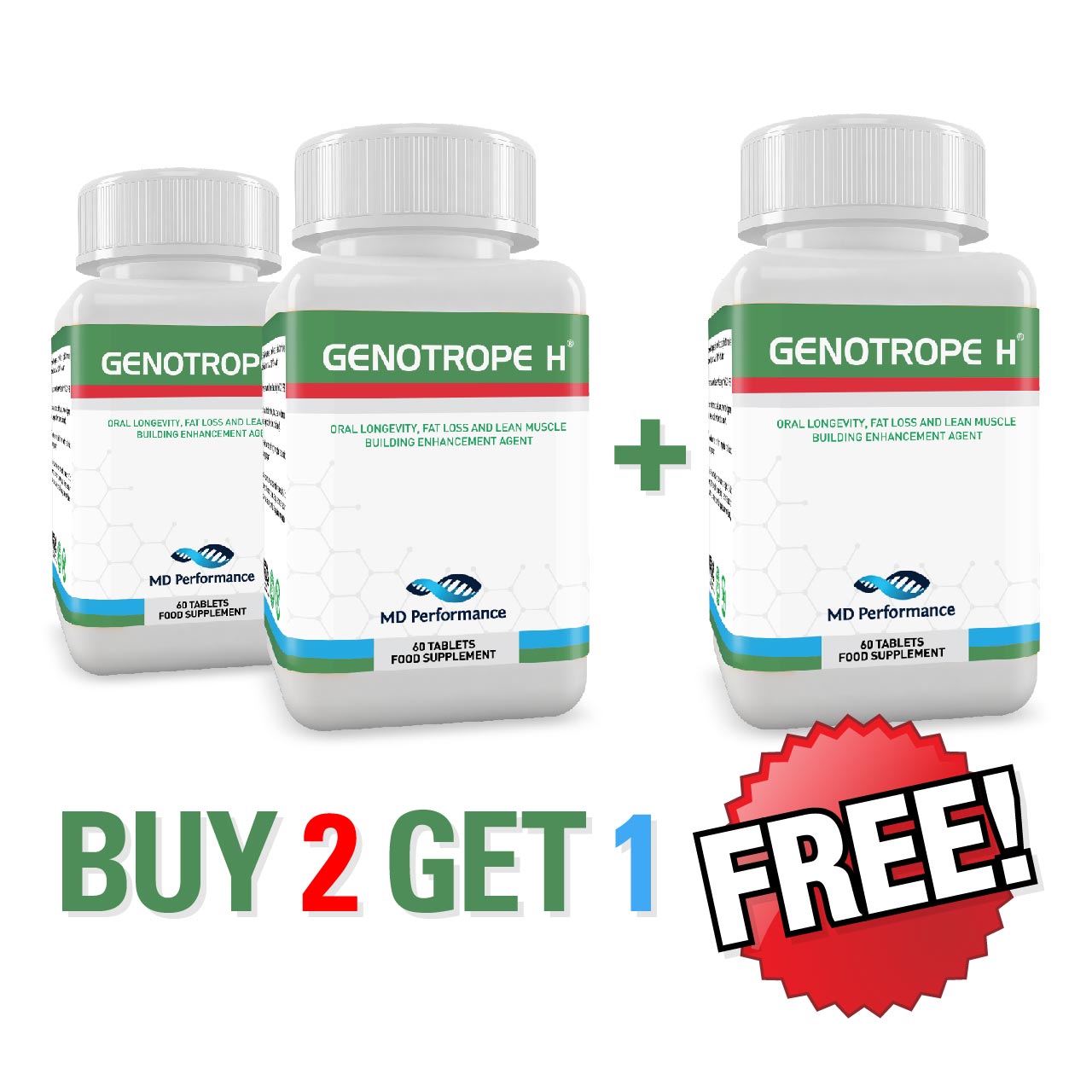 Genotrope H* - Buy Two Get One Free