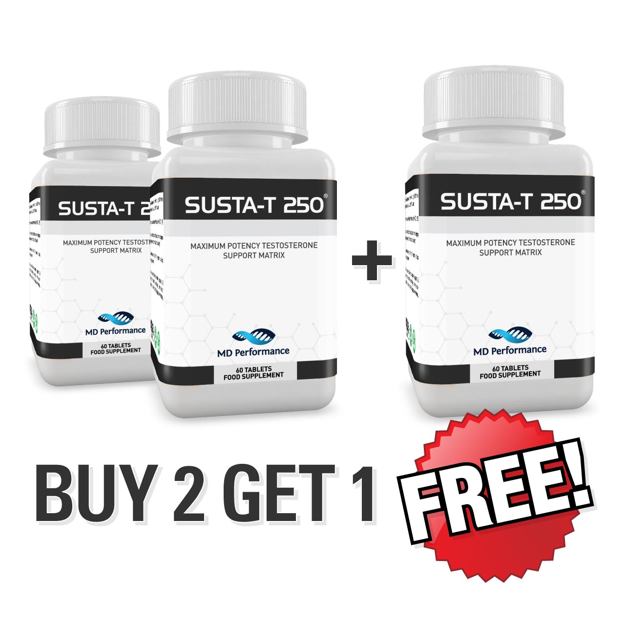 Susta-T 250* - Buy Two Get One Free