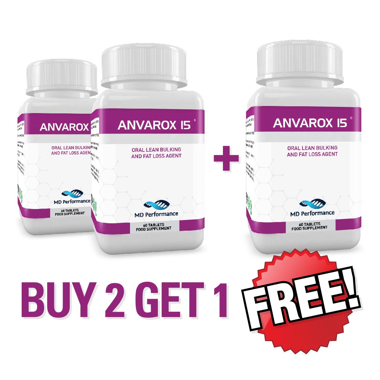 Anvarox 15* - Buy Two Get One Free
