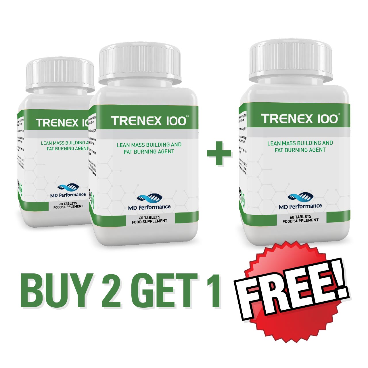 Trenex 100* - Buy Two Get One Free