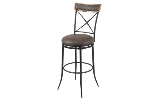 Fashion Bed Group Boise 30" Metal Bar Stool with Swivel Seat