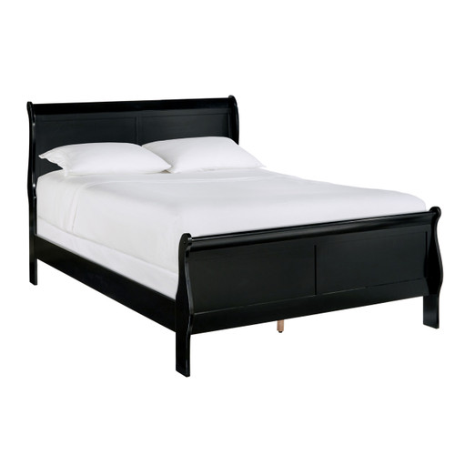 Homelegance Mayville 5-Piece Upholstered Bedroom Set in Black Homelegance Mayville 5-Piece Upholstered Bedroom Set in Black