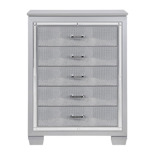 Homelegance Allura Modern Chest Silver with Touch-Engaged LED Lighting Homelegance Allura Modern Chest Silver with Touch-Engaged LED Lighting