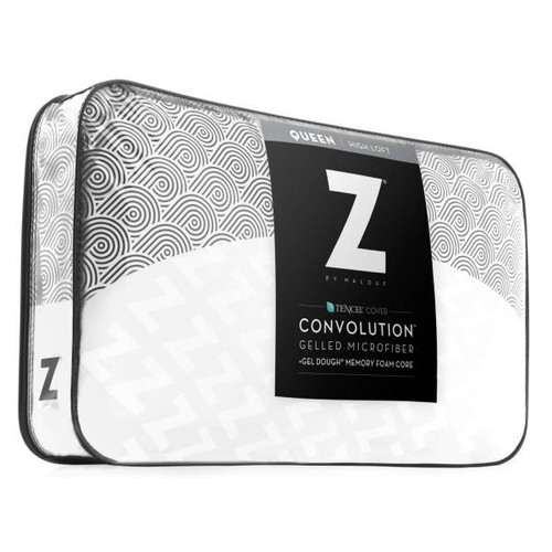Malouf Gel Convolution Z Pillow High Loft