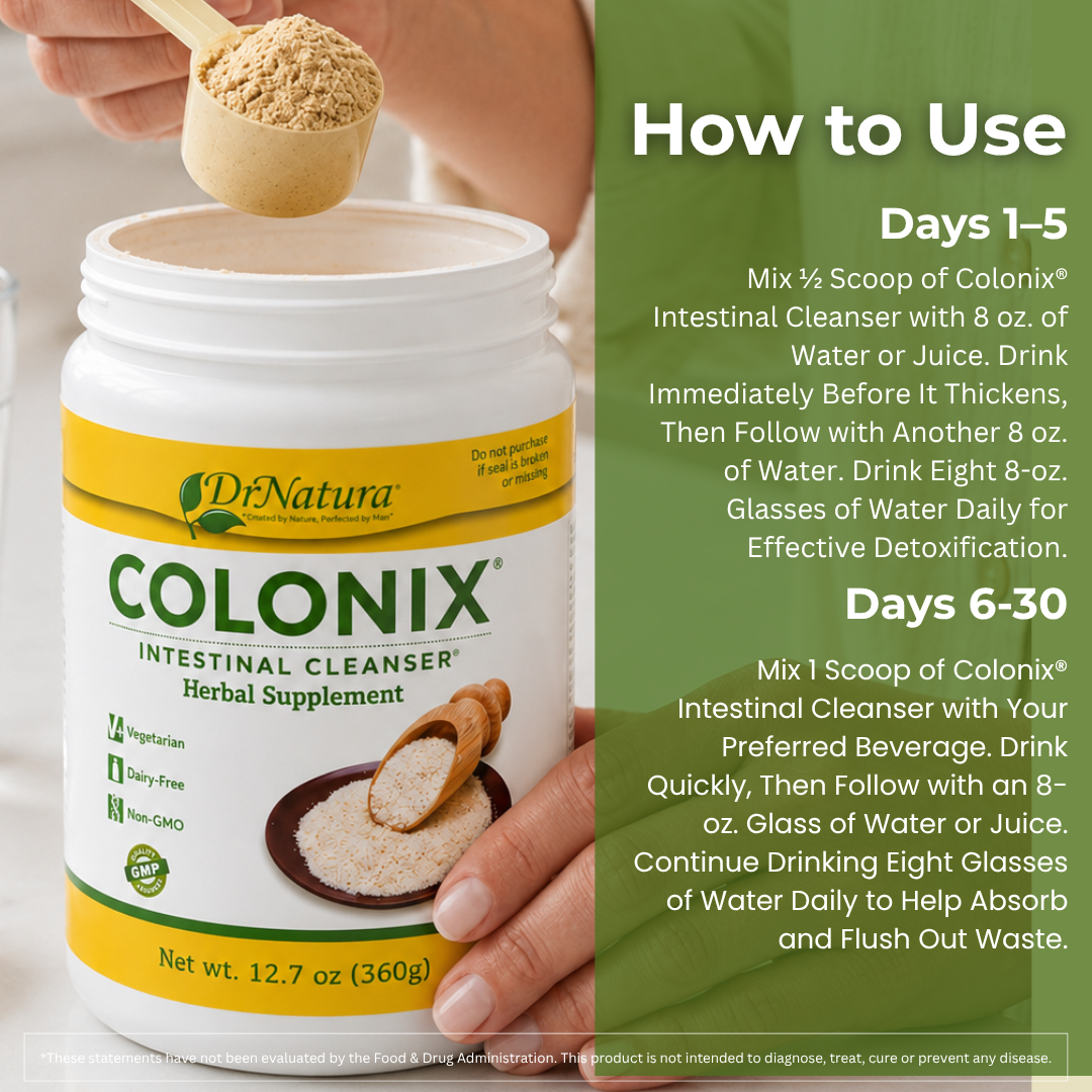 DrNatura | Colonix® Intestinal Cleanser to Cleanse the Intestines