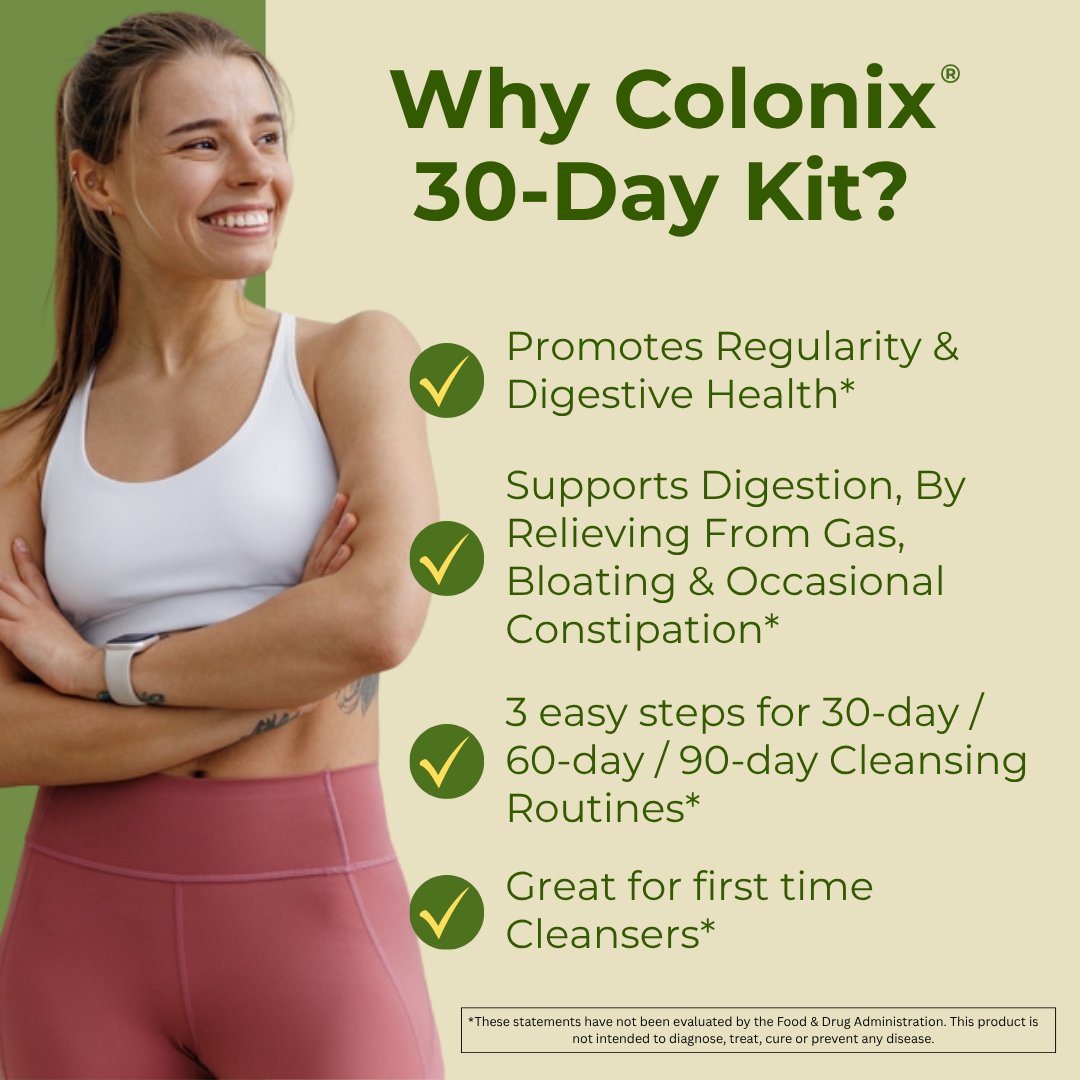 DrNatura | Colonix® - 30 Days Colon & Detox Cleanse Kit