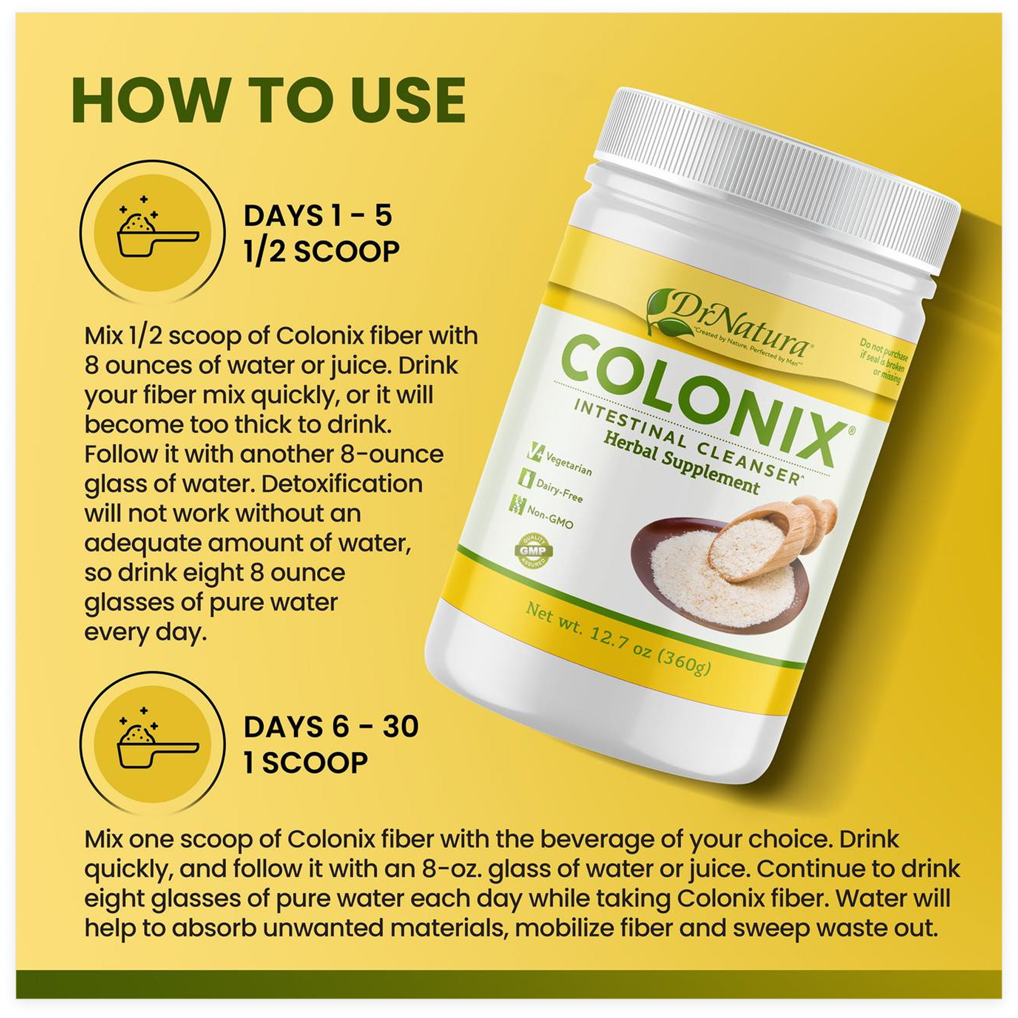 DrNatura | Colonix® Intestinal Cleanser to Cleanse the Intestines