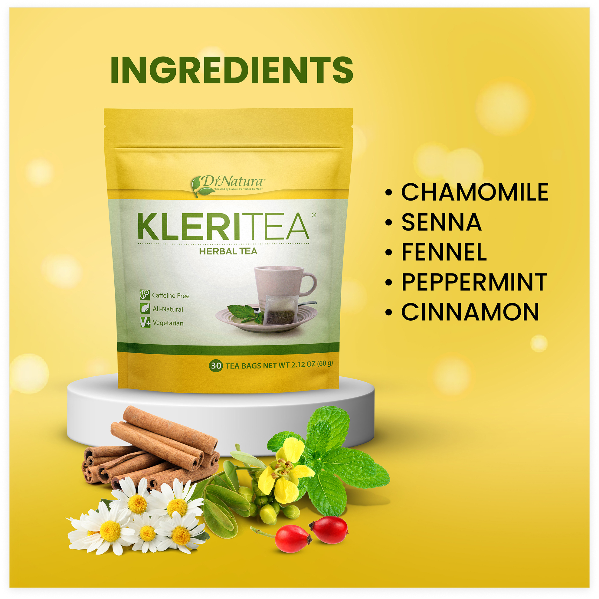 Kleritea® - Colon Cleansing Herbal Tea by DrNatura