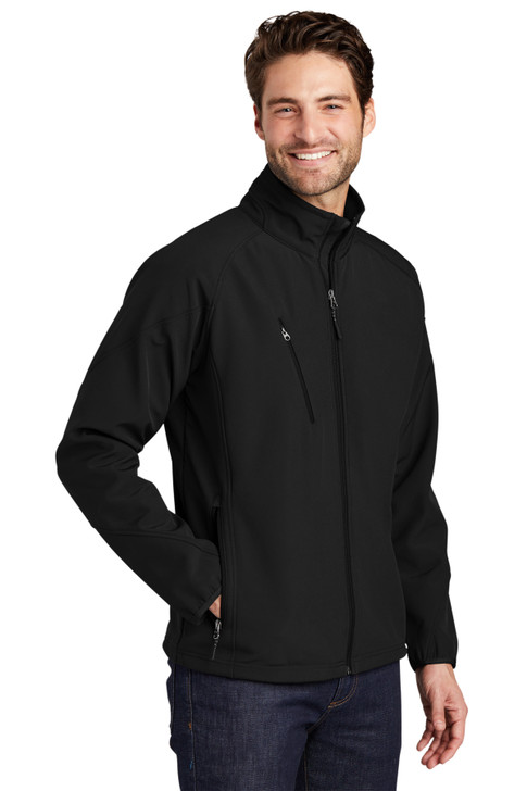 AB Port Authority® Textured Soft Shell Jacket