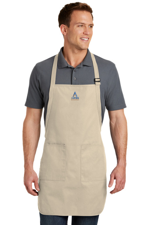 AB Port Authority® Full-Length Apron with Pockets (OSFA)