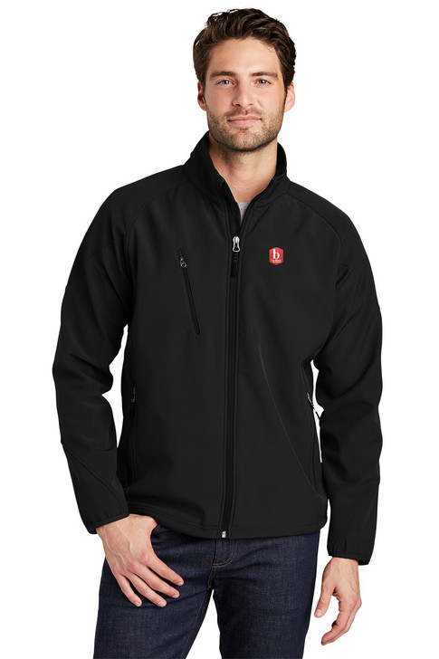 LBB Port Authority® Textured Soft Shell Jacket