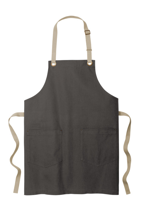 LBB Port Authority® Canvas Full-Length Two-Pocket Apron (OSFA)