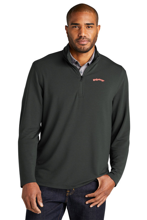 OS Port Authority® Microterry 1/4-Zip Pullover