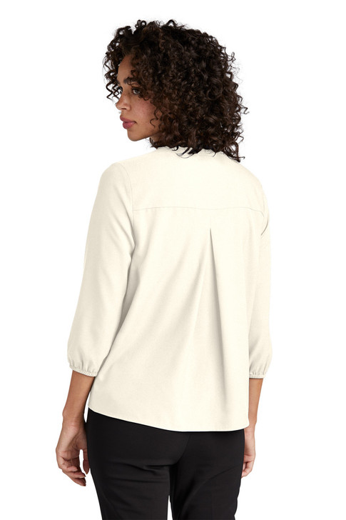 OS Mercer+Mettle® Women's Stretch Crepe 3/4-Sleeve Blouse