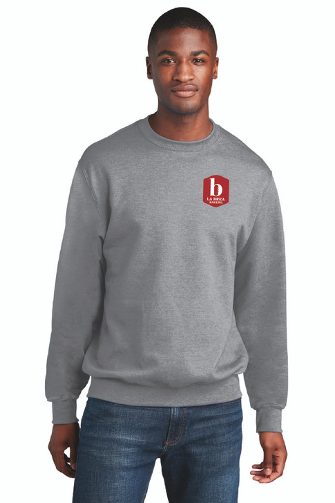 LBB Port & Company® Core Fleece Crewneck Unisex Sweatshirt