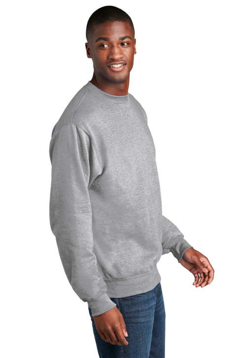 AB Port & Company® Core Fleece Crewneck Unisex Sweatshirt