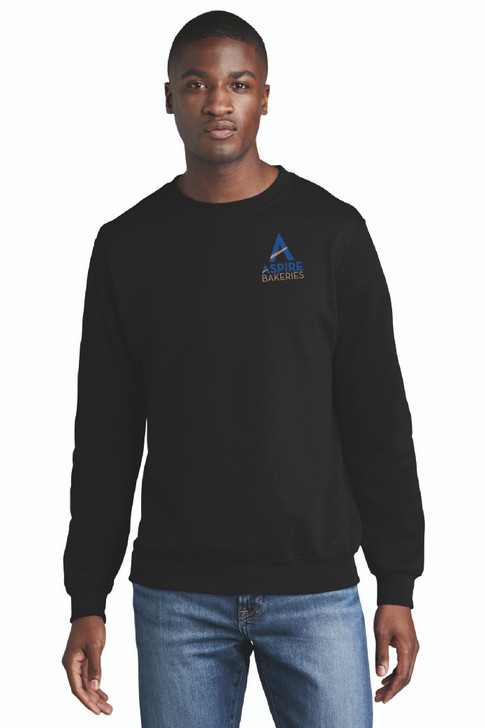 AB Port & Company® Core Fleece Crewneck Unisex Sweatshirt