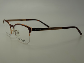 lightec eye glass frame model 30031L color RD03