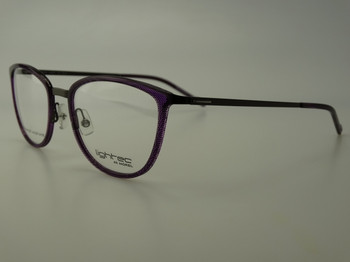 lightec eye glass frame model 30057L color PG 12