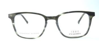 Morel 1880 eyeglass frame model 60091M Color GG03 Handmade France