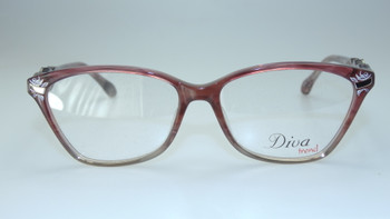 Diva eyeglass frame made in Italy model 8131 color C.042