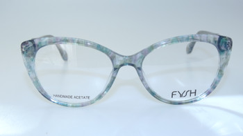Fysh Eyeglass Frame model 3676 color S404