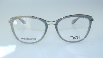 Fysh Eyeglass Frame model 3655 color S404