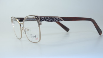Diva eyeglass frame made in Italy model 8138 color C.316