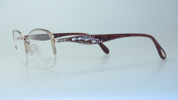 Diva eyeglass frame made in Italy model 5541 color C.201