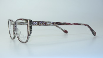 Diva eyeglass frame made in Italy model 5543 color C 709
