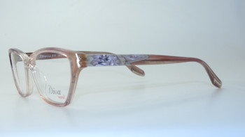 Diva eyeglass frame made in Italy model 8132 color C.1PT
