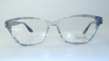Diva eyeglass frame made in Italy model 8132 color C.220