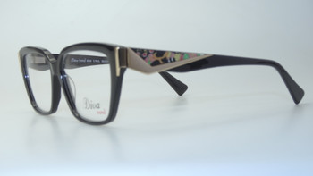Diva eyeglass frame made in Italy model 8134 color C.97A