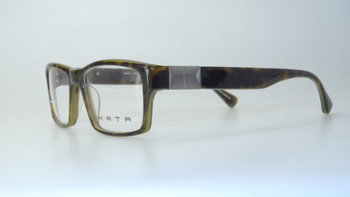 KATA Eyeglass frame model BLOCK 1 color HAV/GRN