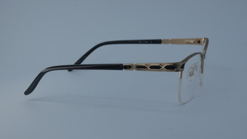 HELIUM Eyeglass frame model HE 4435 COLOR GOLD/GREY