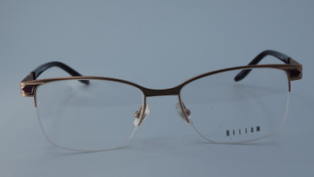 HELIUM Eyeglass frame model HE 4435 COLOR RGOLD/BERRY