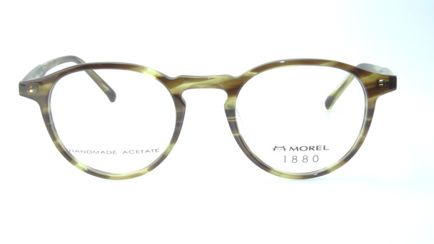 Morel 1880 eyeglass frame model 60106M Color TT12 Handmade France