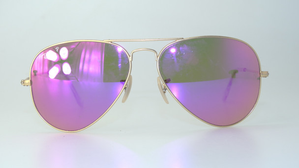 Ray-Ban sunglass model RB 3025 AVIATOR large metal