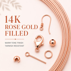 14K Rose Gold Filled