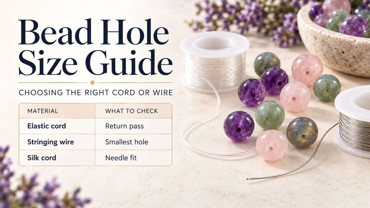 Bead Hole Size Guide: How to Choose the Right Cord or Wire