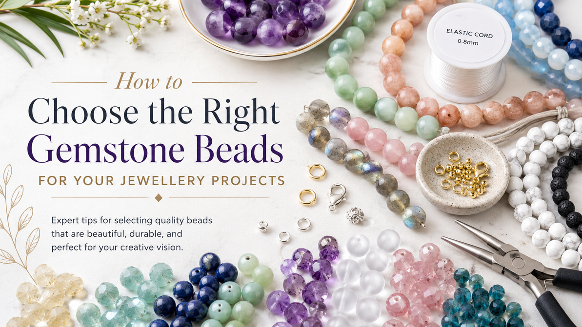 How to Choose the Right Gemstone Beads for Your Jewellery Projects