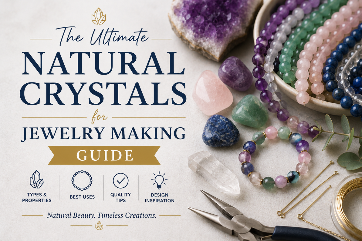 Natural Crystals for Jewelry Making Guide