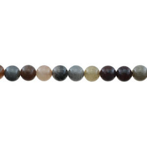 Chinese Phantom Tourmaline Round 8mm - Loose Beads