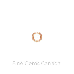 14K Rose Gold Filled - Jump Ring .040x.200" (1.0x5.0mm) - 20/Pack